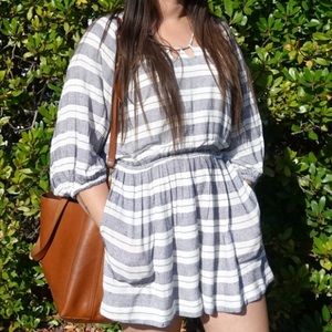 Holding Horses (Anthropologie) Stripe Stitch Romper